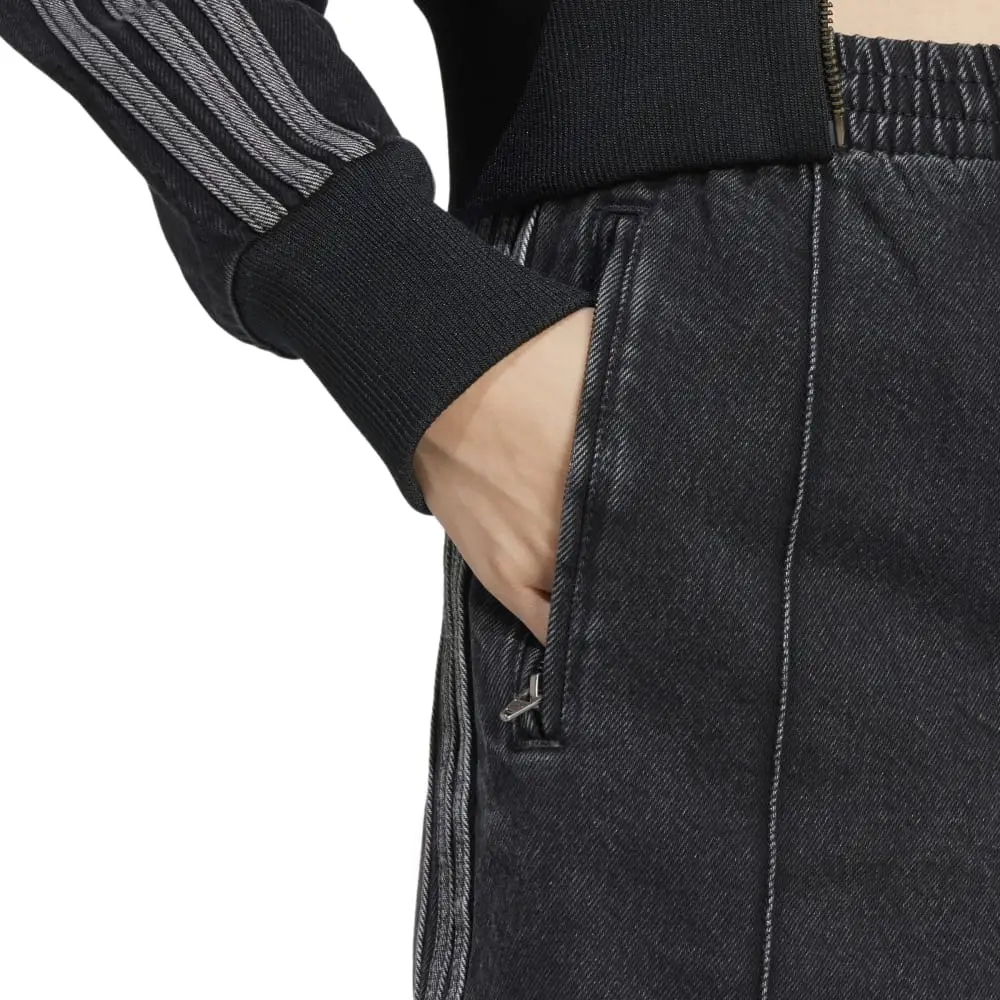 Adicolor Denim Firebird Shorts Black - Image 5