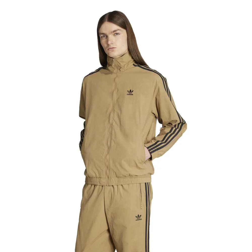 Adicolor Woven Firebird Track Jacket Beige - Image 2