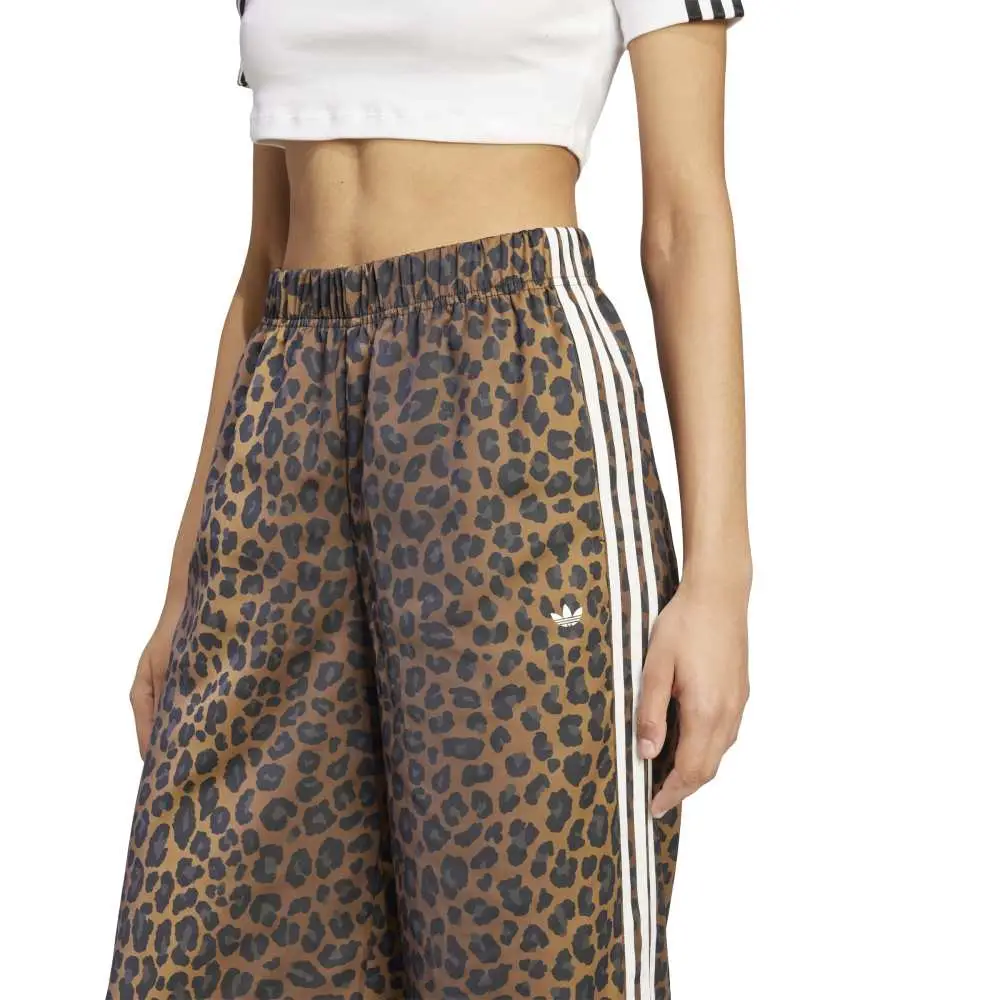 Adidas Originals Wide Leg Satin Pant Multi - Image 4