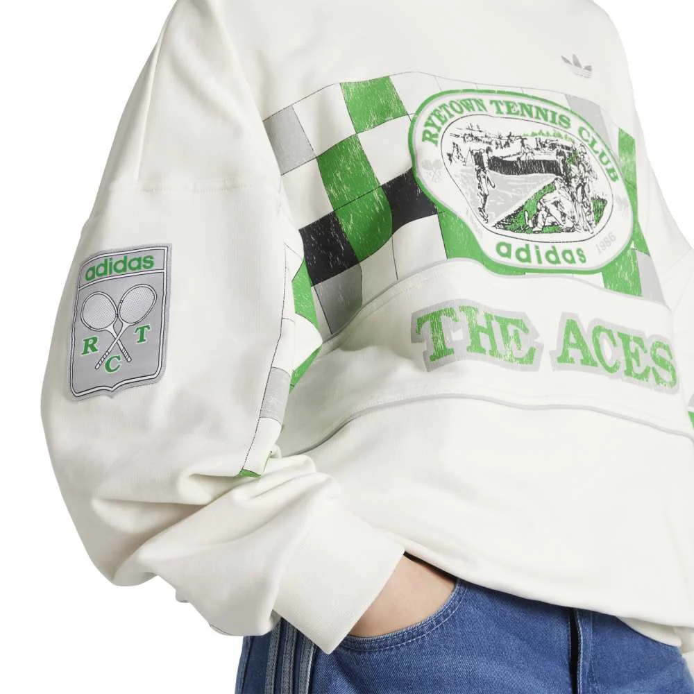 Archive Court Sweatshirt White - Image 4