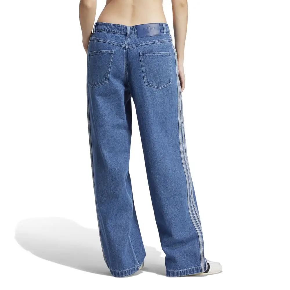 Denim 3-Stripes Pant Blue - Image 3