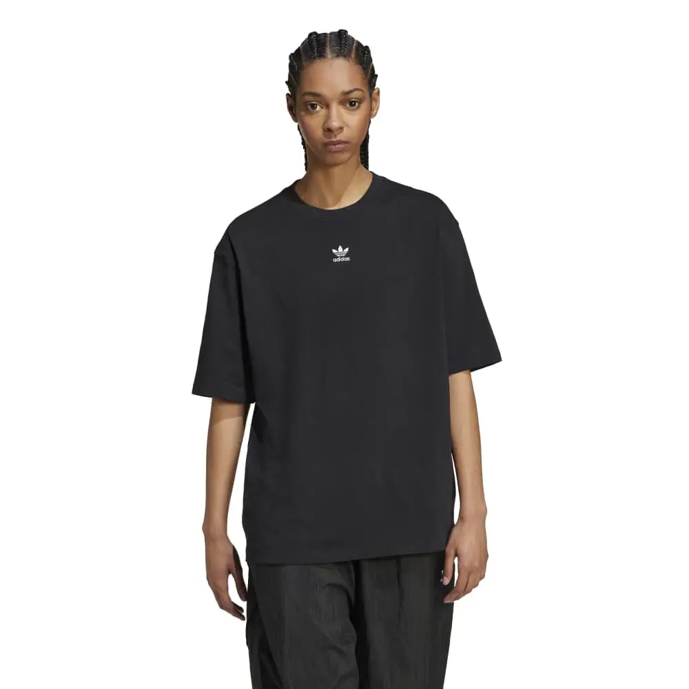 Essentials Boyfriend T-Shirt Black - Image 2