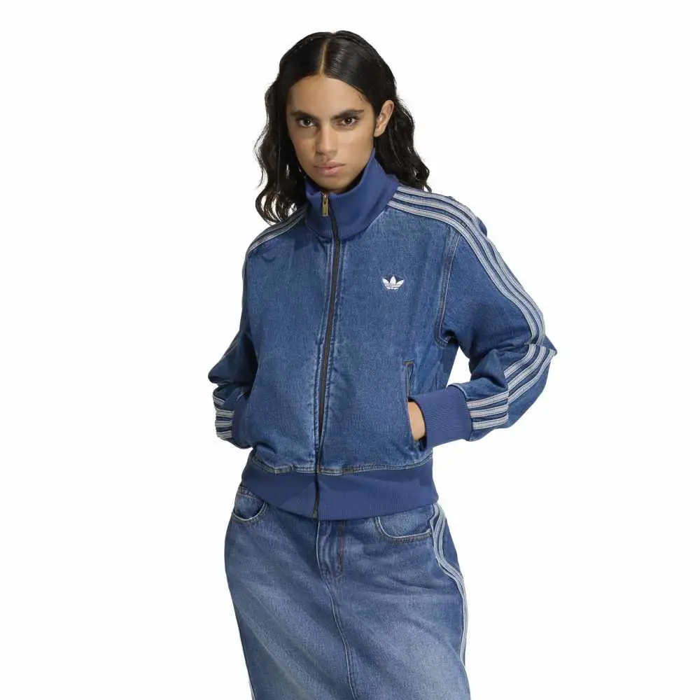 Firebird Track Jacket Denim Blue - Image 2