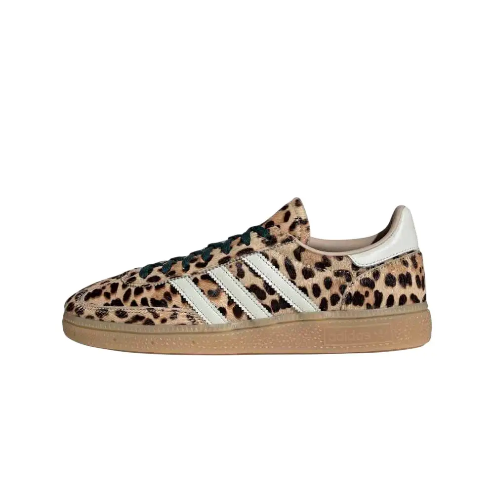 Leopard Print Handball Spezial Sneakers Beige