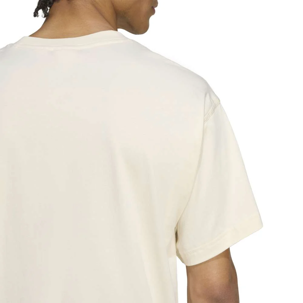 Trefoil Essentials Oversized T-Shirt Beige - Image 5