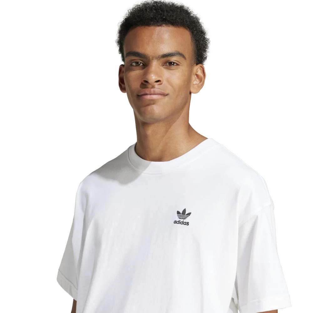 Trefoil Essentials Oversized T-Shirt White - Image 4