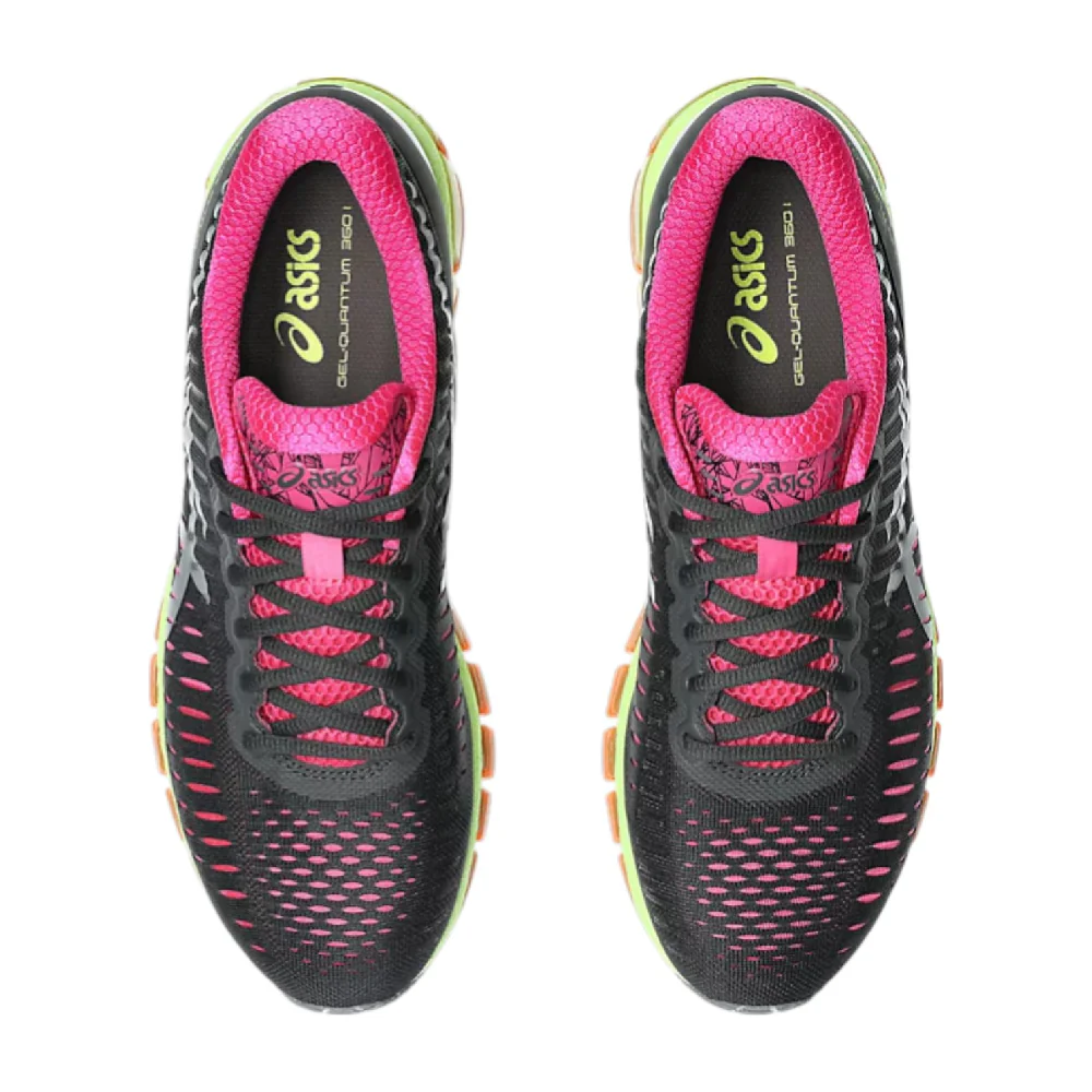 GEL-QUANTUM 360 I Graphite Grey/Hazard Green Sneakers - Image 4