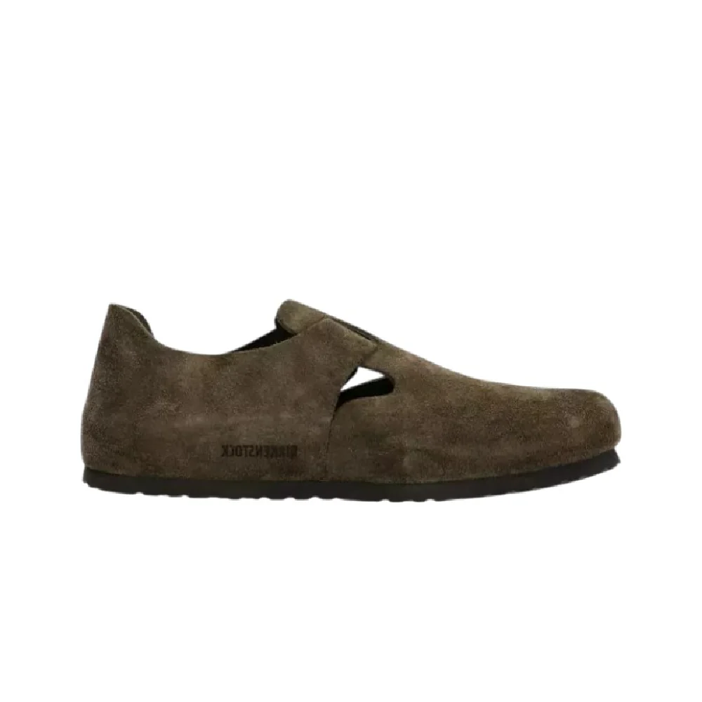 London Suede Thyme Sandals Green - Image 2