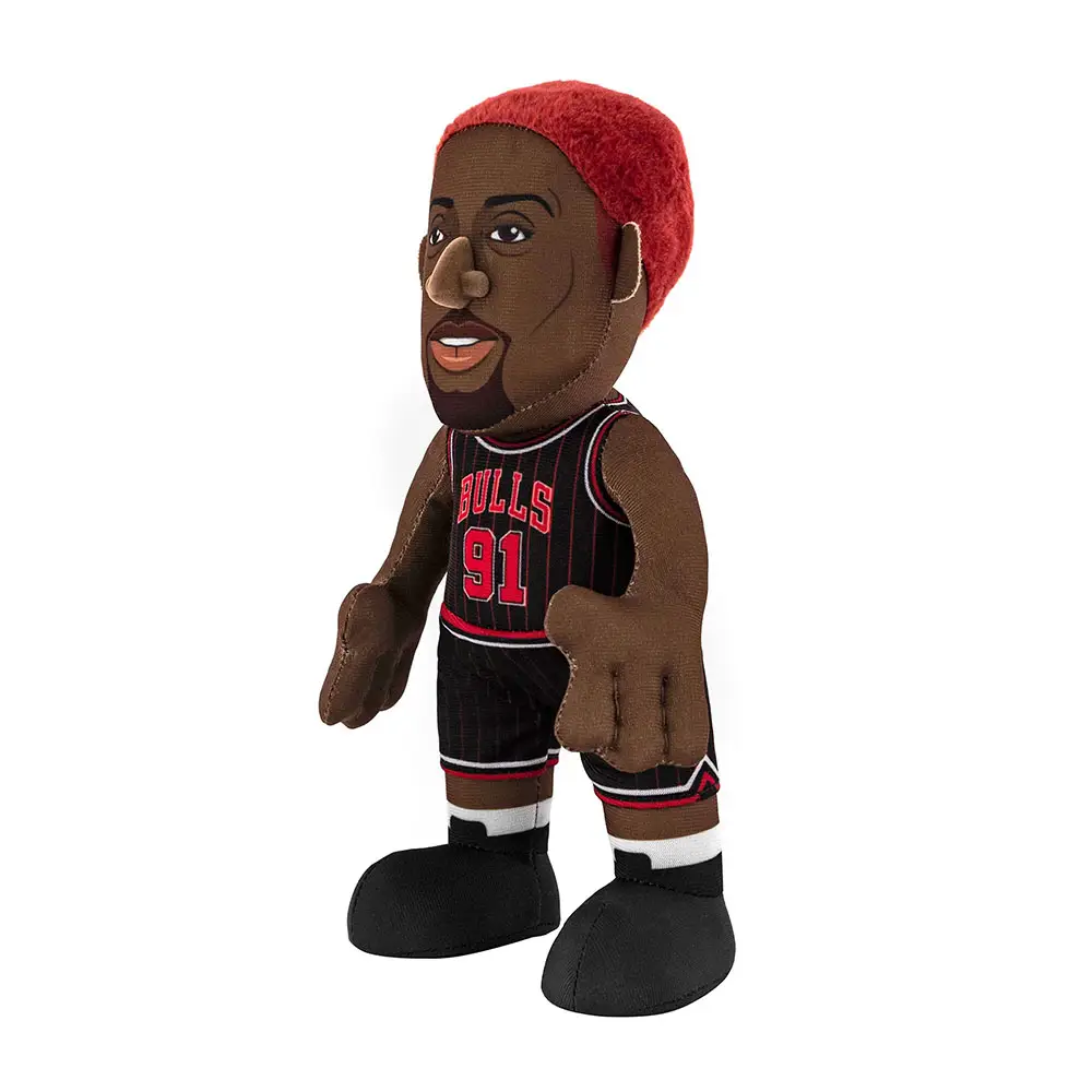 Chicago Bulls Dennis Rodman 10" Plush Figure - Image 3