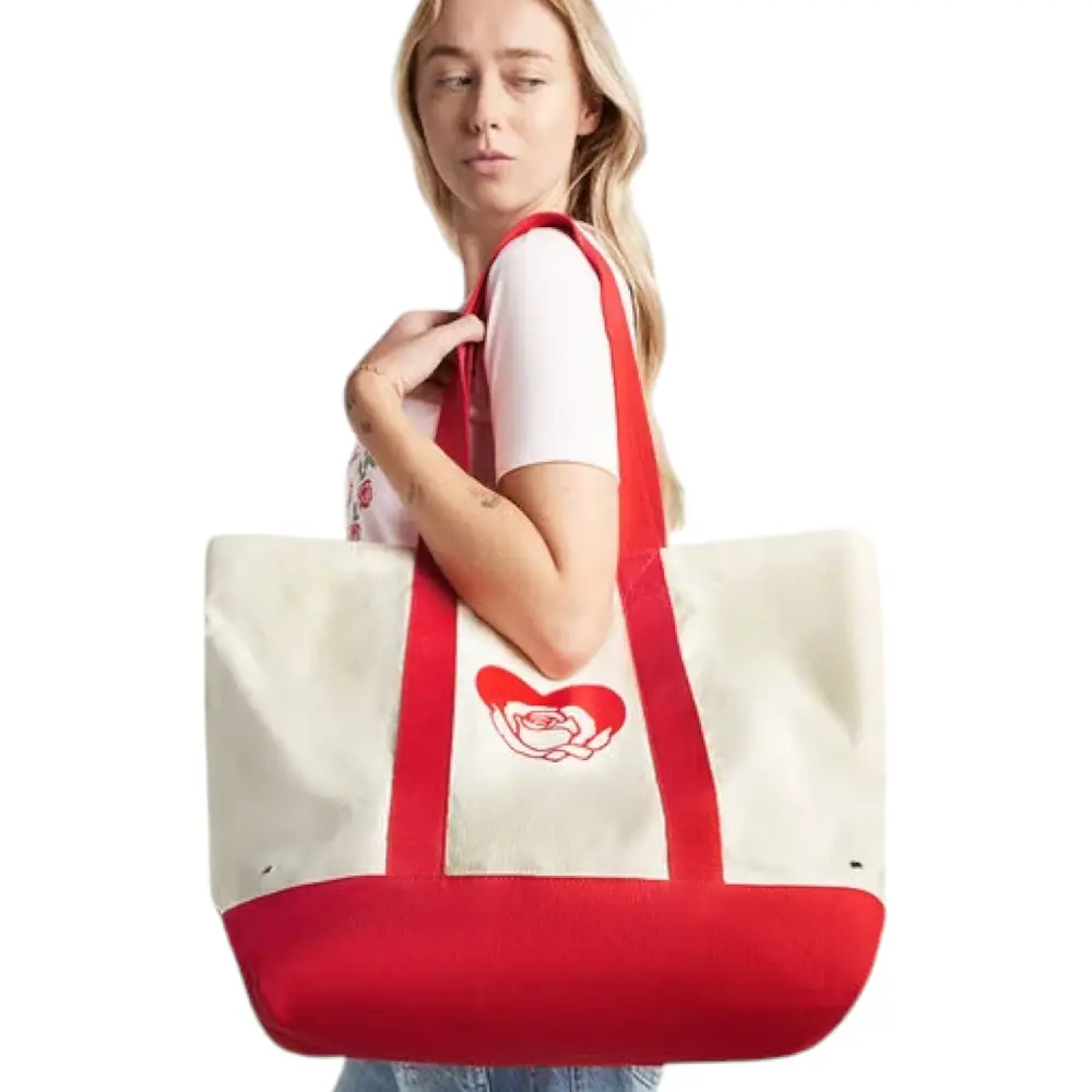 Valentine's Day Premium Canvas Tote Bag - Image 4