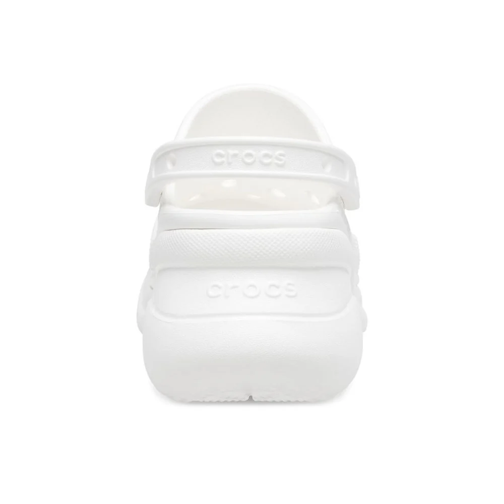 Classic Bae Clog Sandals White - Image 3