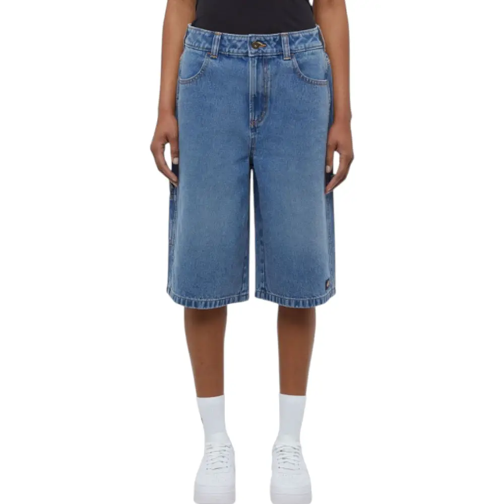 Carpenter Denim Short Rinsed Fade