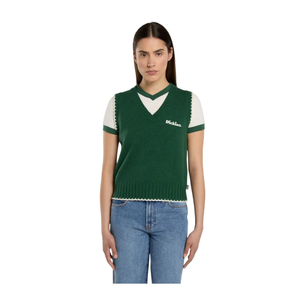 Slayden Sweater Vest Green - Image 3