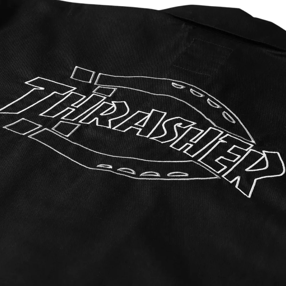 Thrasher X Dickies Work Shirt Black - Image 4