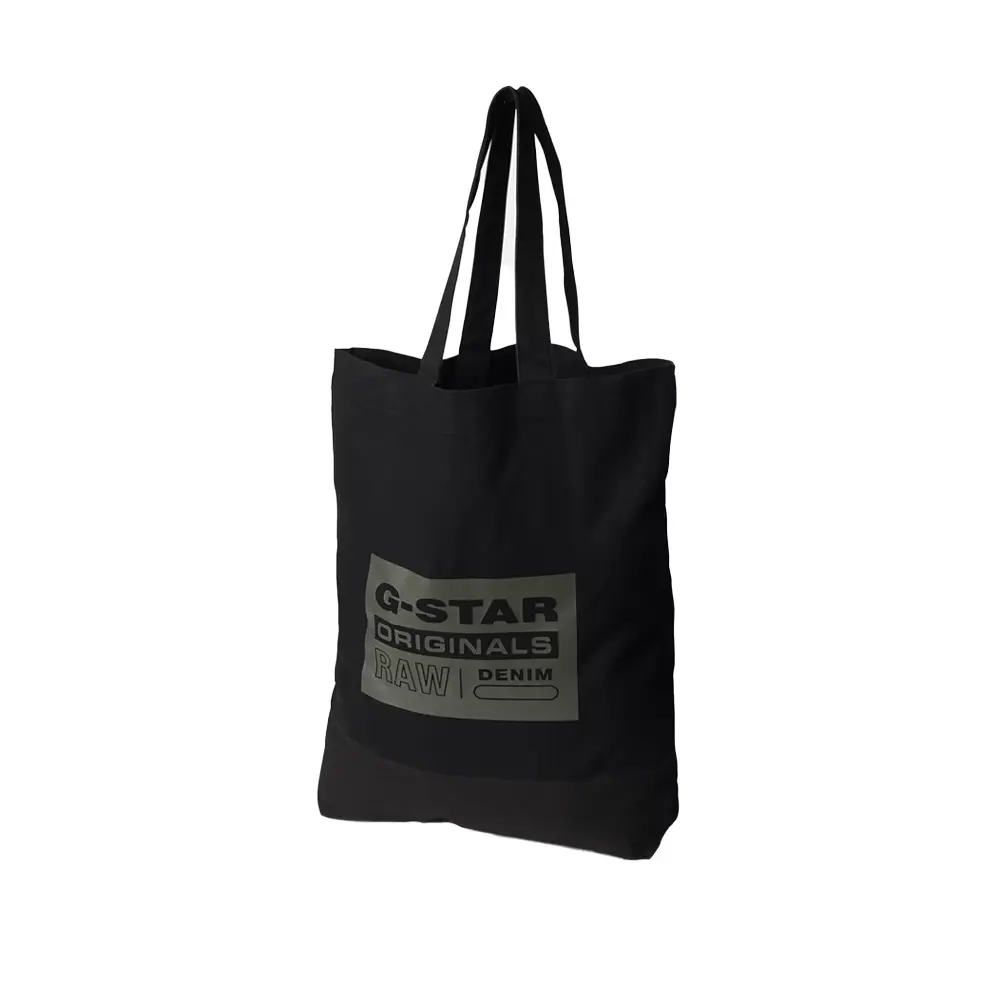 Canvas Shopper Black