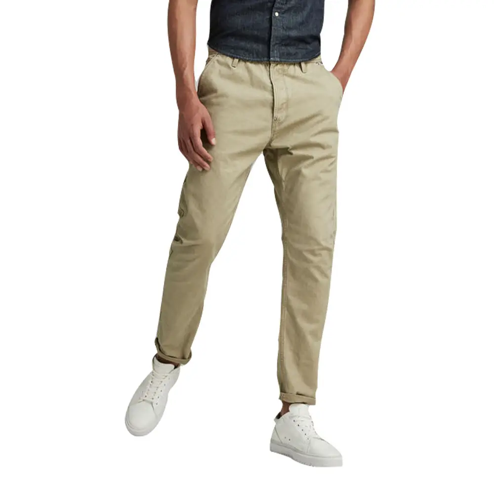 Grip 3D Relaxed Tapered Pant Beige - Image 2