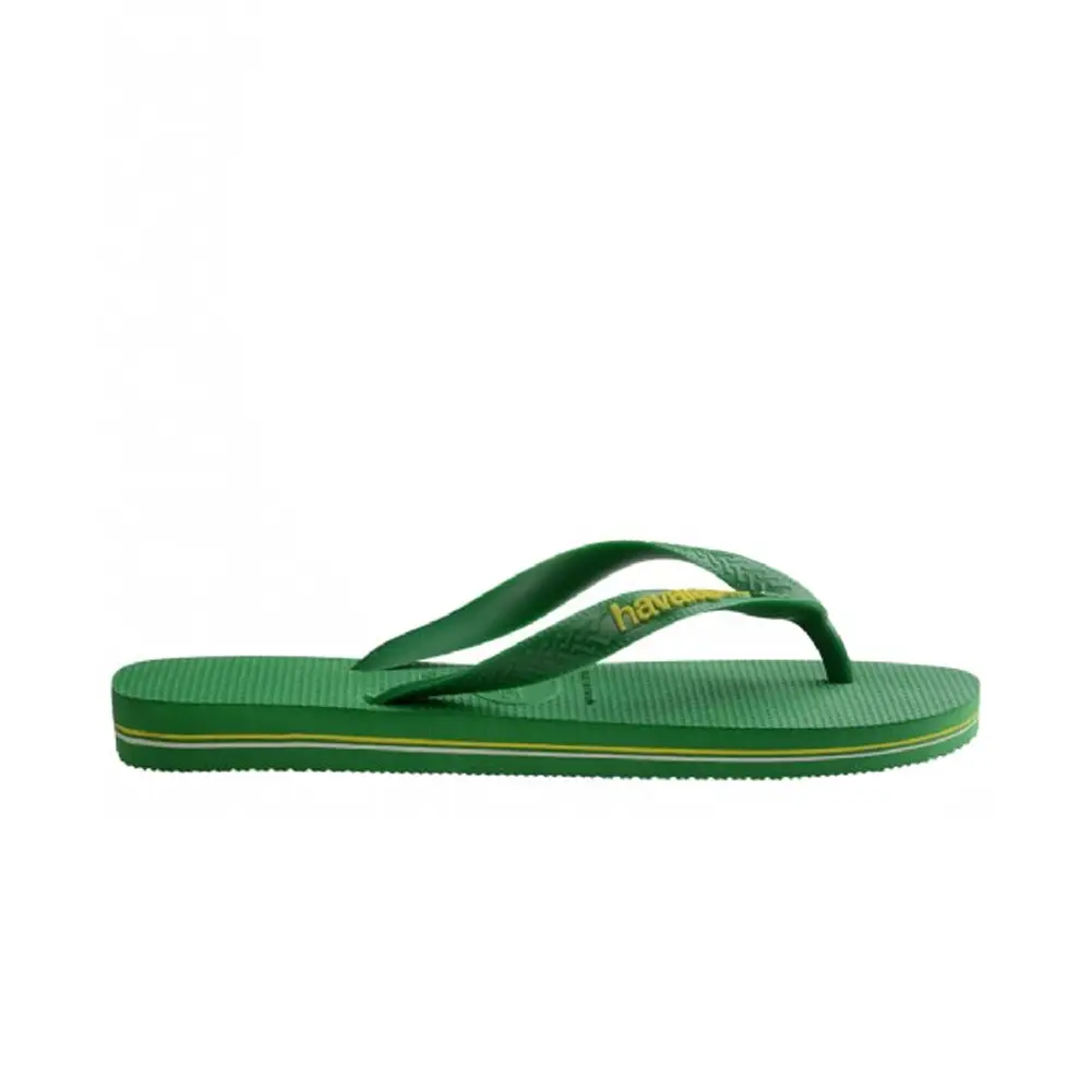 Brasil Logo Neon Flip Flops - Image 2