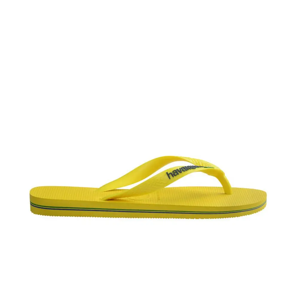 Brasil Logo Neon Flip Flops - Image 3