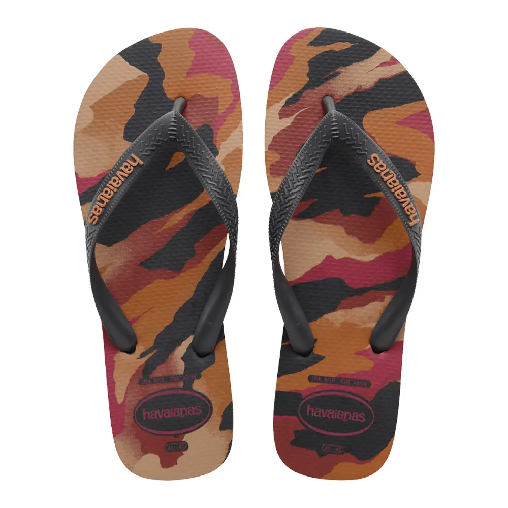 Top Camu Flip Flops