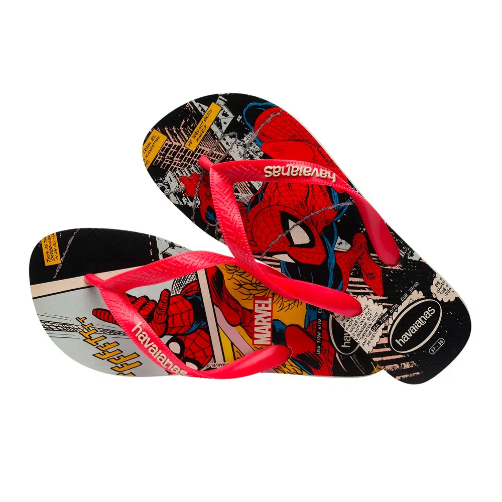 Top Marvel Classics Flip Flops - Image 3