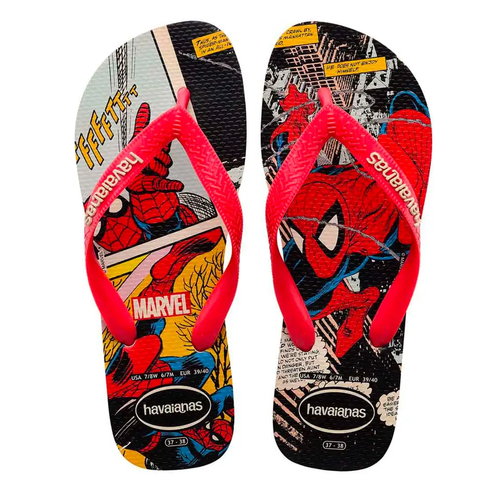 Top Marvel Classics Flip Flops - Image 4