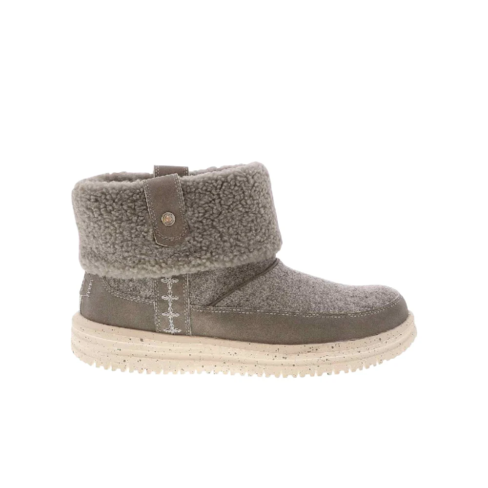 Camden Cuff Wool Boot Cozy Grey - Image 2