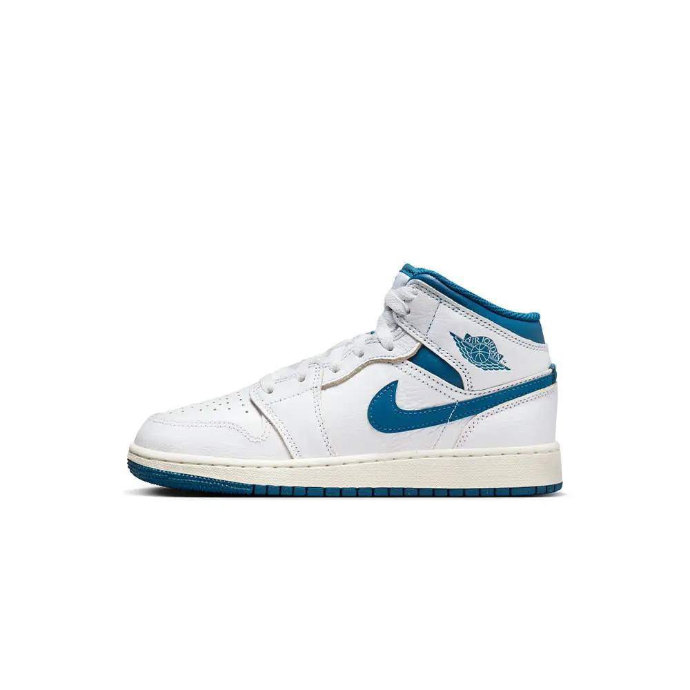 Air Jordan 1 Mid Se Industrial Blue (Gs)