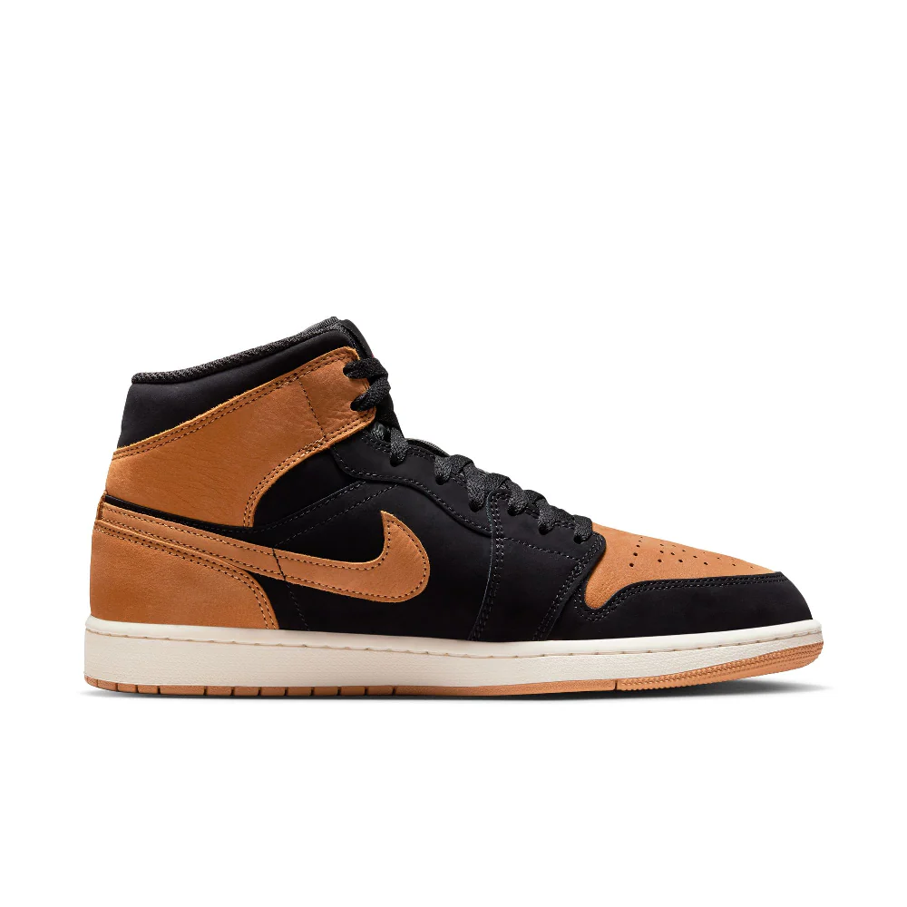 Air Jordan 1 Mid SE Sneakers Black - Image 3