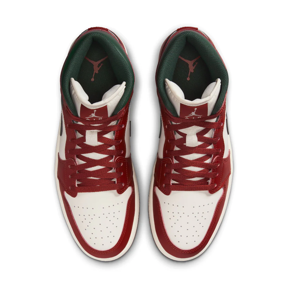 Air Jordan 1 Mid Sneakers White - Image 4