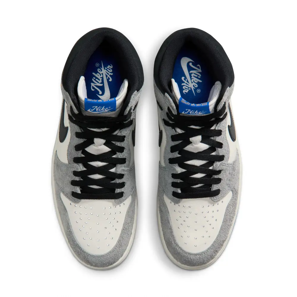 Air Jordan 1 Retro High OG Sneakers Grey - Image 4