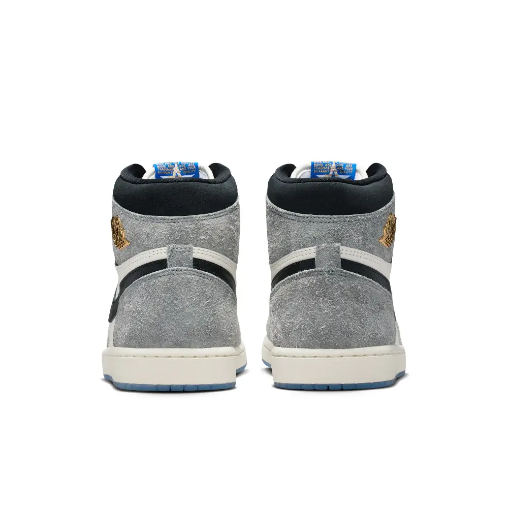 Air Jordan 1 Retro High OG Sneakers Grey - Image 5