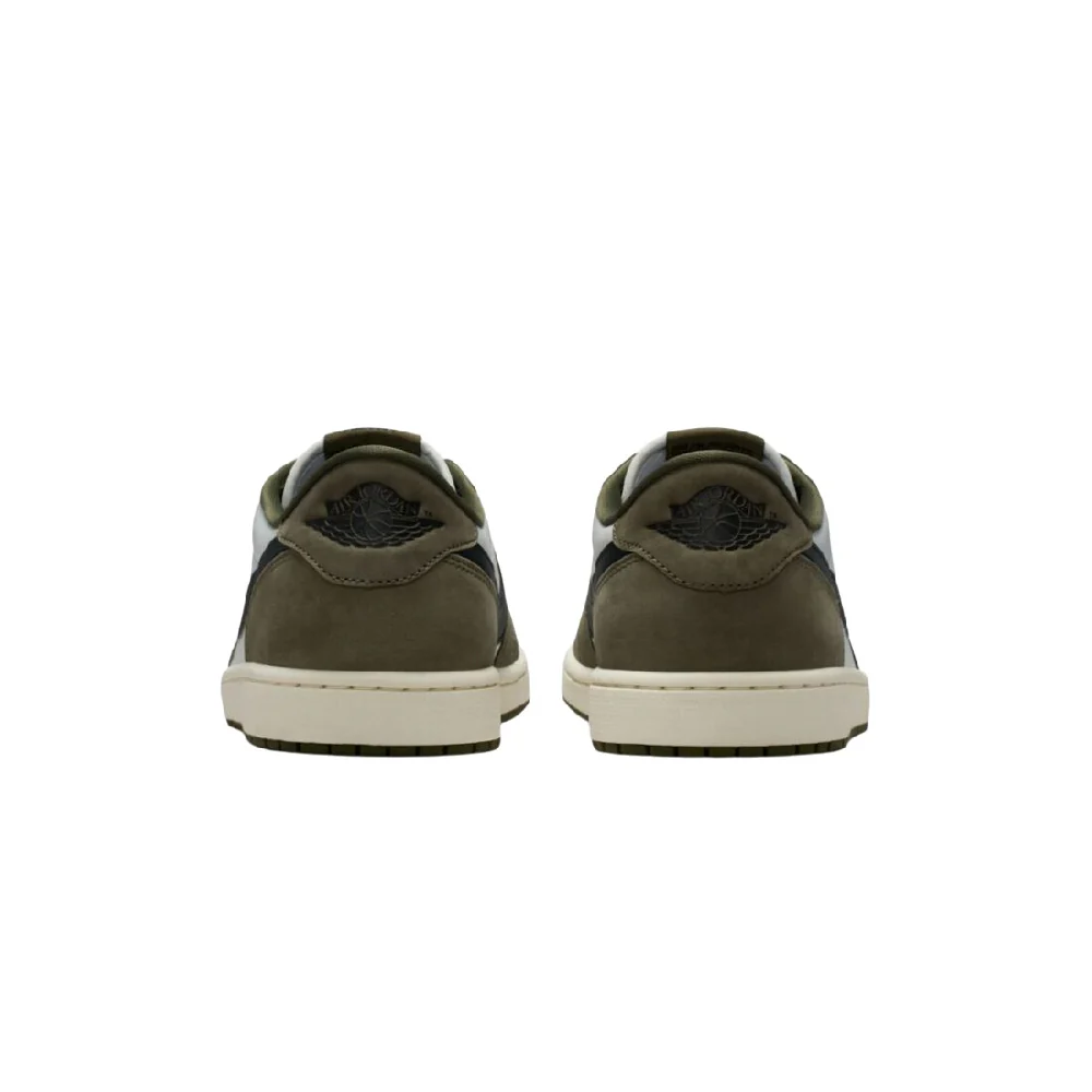 Air Jordan 1 Retro Low Sneakers Medium Olive - Image 4