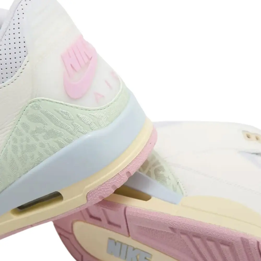 Air Jordan 3 Retro Sneakers White - Image 5