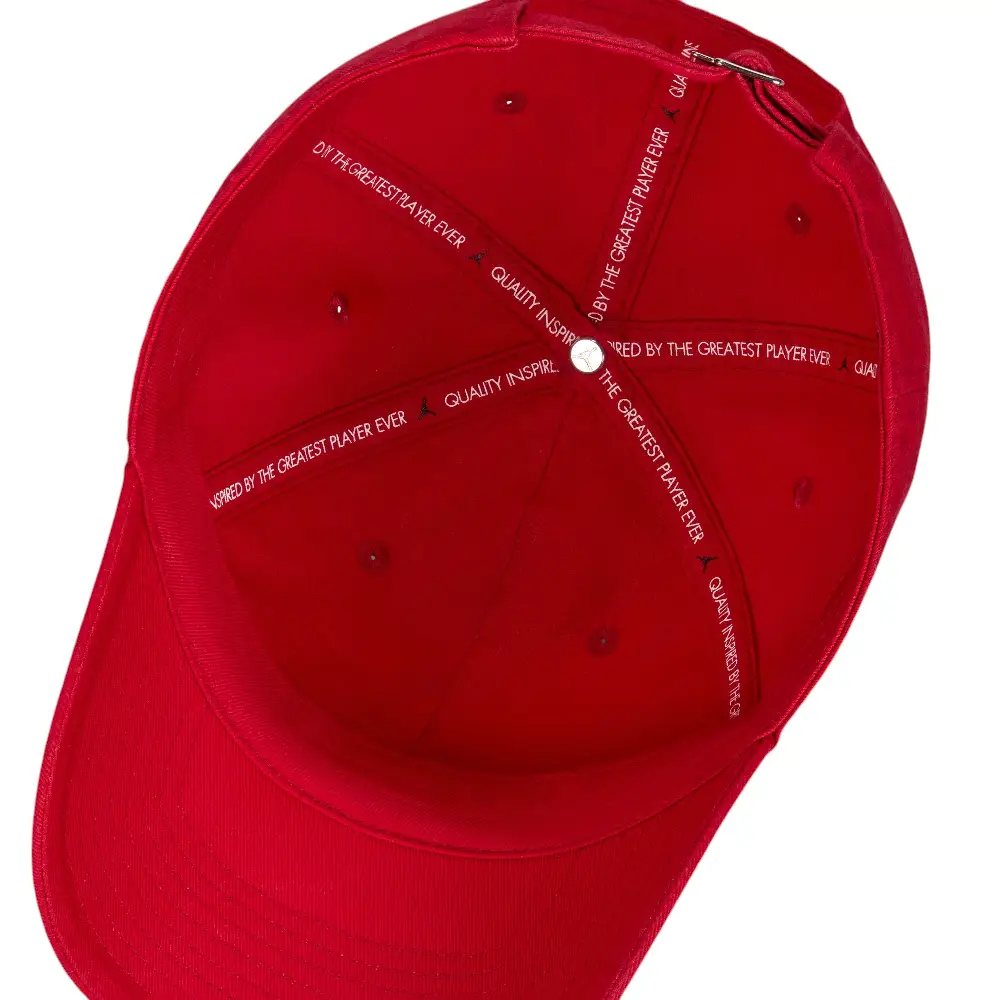 Club Unstructured Curved-Bill Hat Red - Image 3