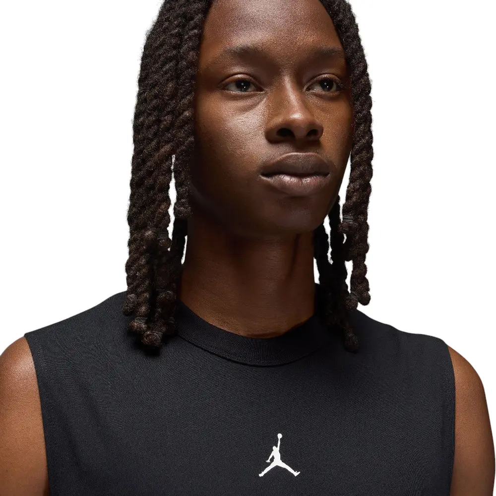 Dri-Fit Sport Tnak Top Black - Image 3