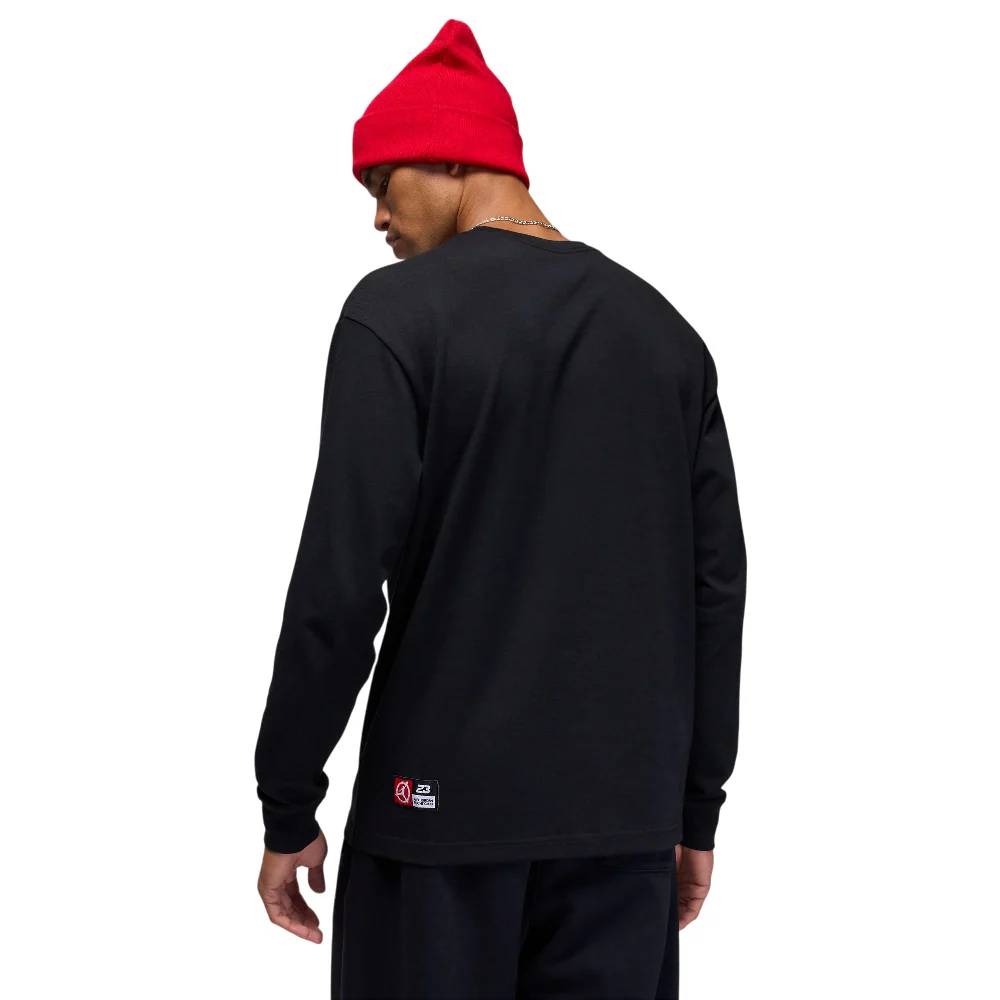 Flight Club Long-Sleeve T-Shirt Black - Image 2