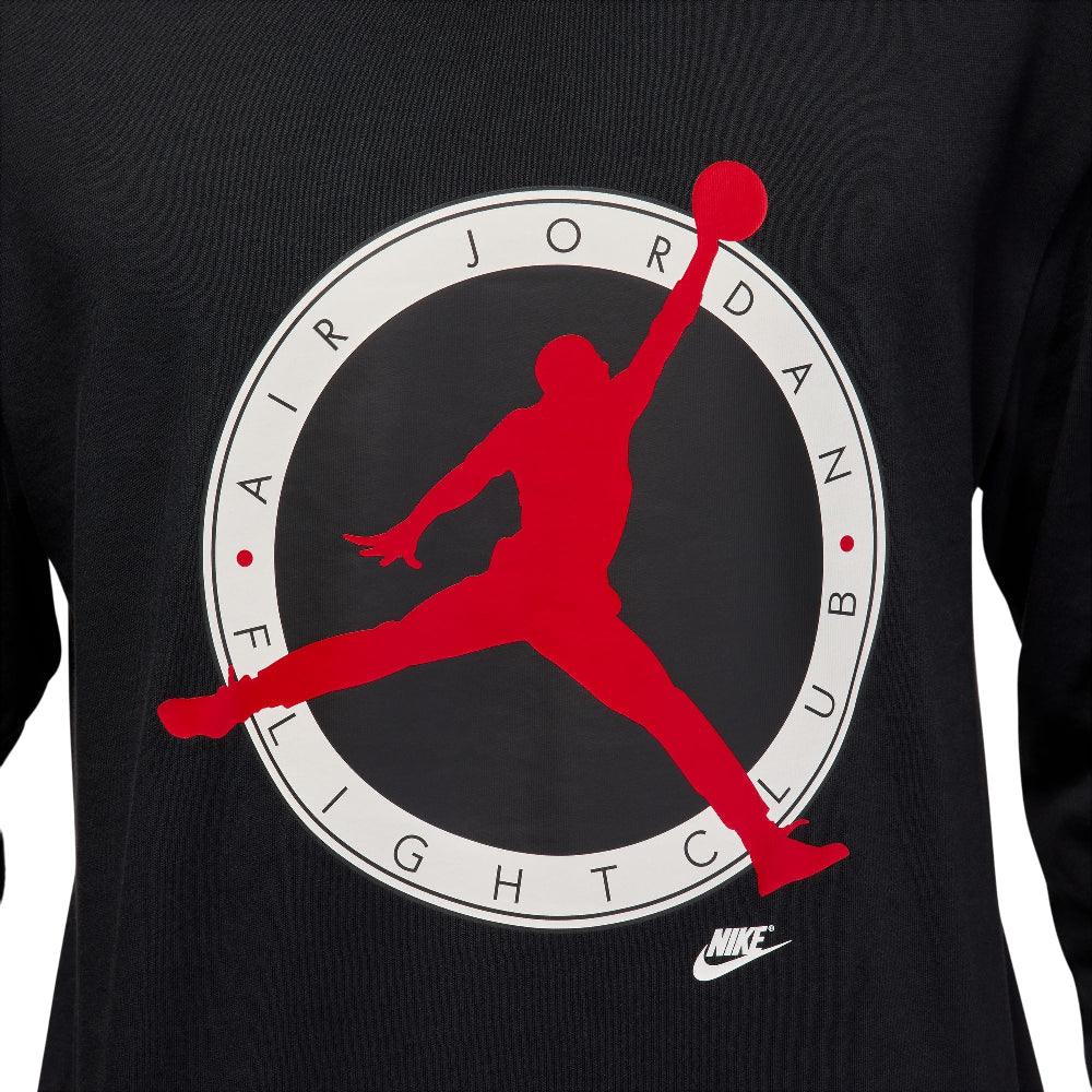 Flight Club Long-Sleeve T-Shirt Black - Image 3