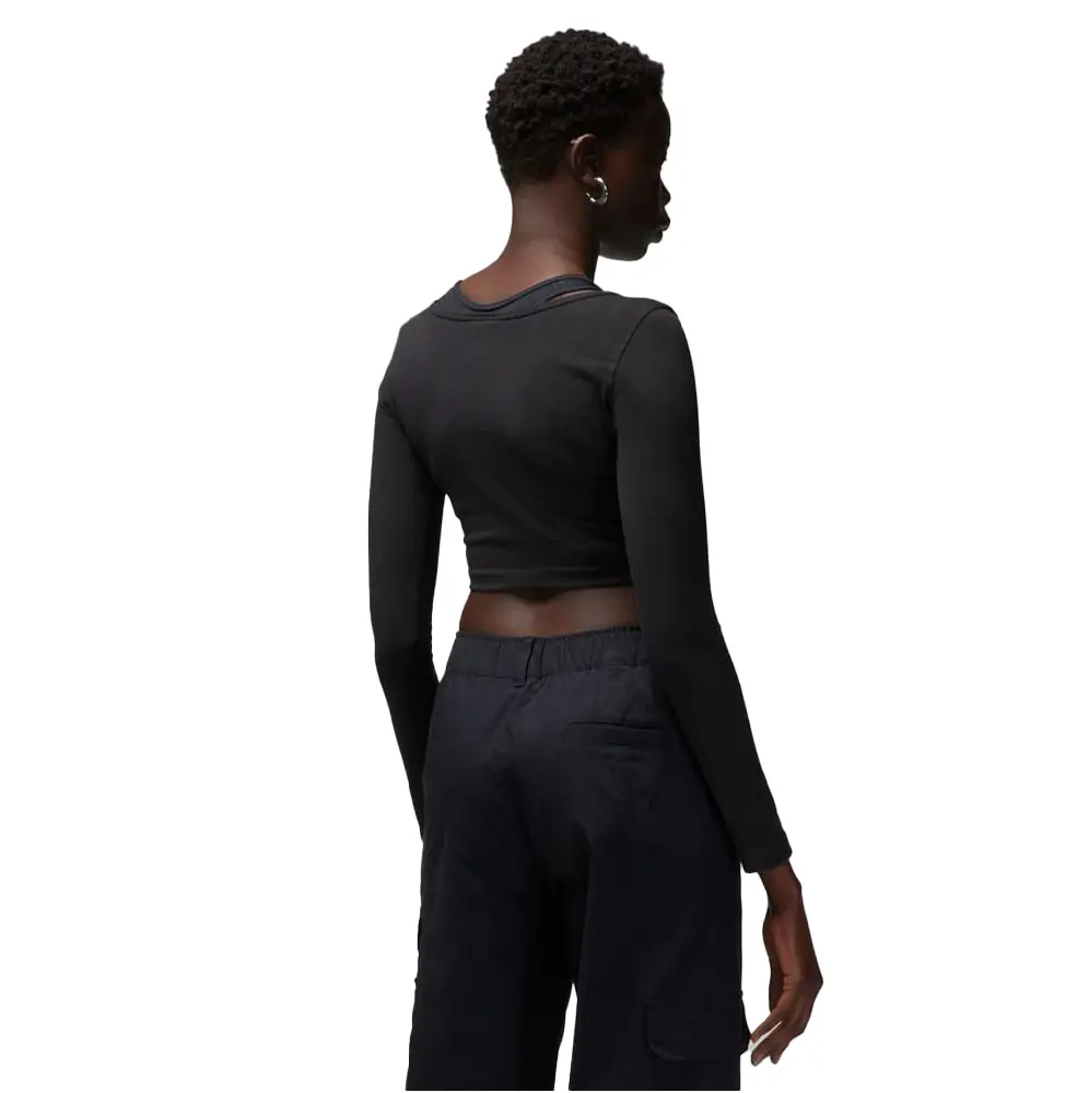 Flight Cropped Long Sleeve T-Shirt - Image 2