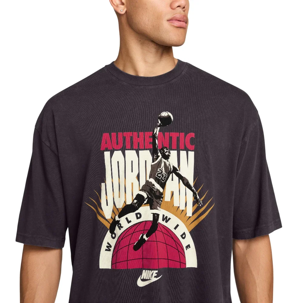 Jordan Oversized Reissue T-Shirt Black - Image 3