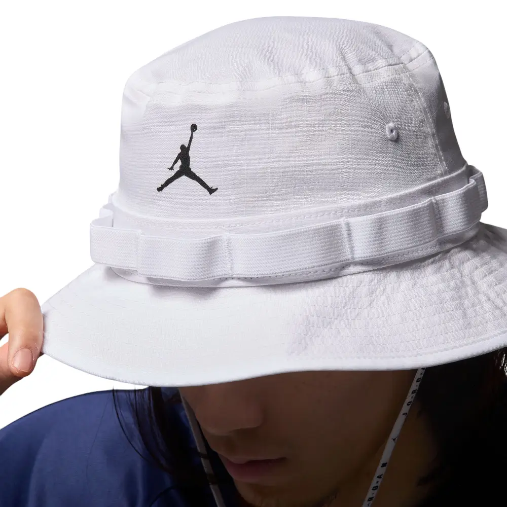 Jumpman Apex Bucket Hat White - Image 3