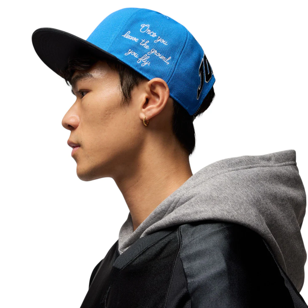 Pro Structured Hat Blue - Image 3