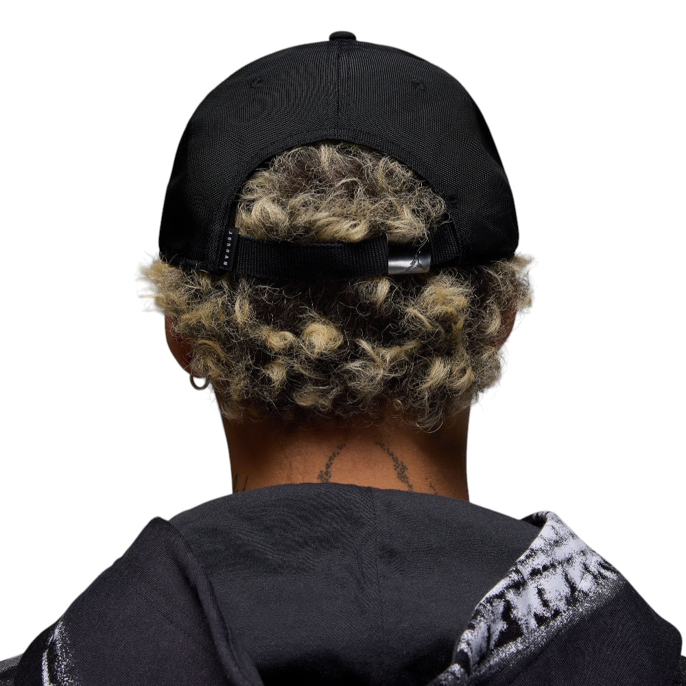 Rise Structured Metal Jumpman Hat Black - Image 2