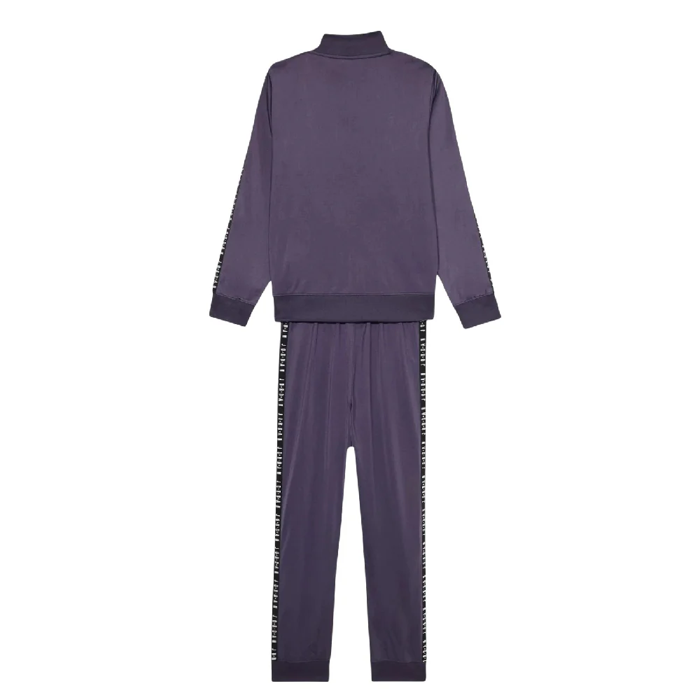 Tricot Tracksuit Set Purple Kids - Image 2