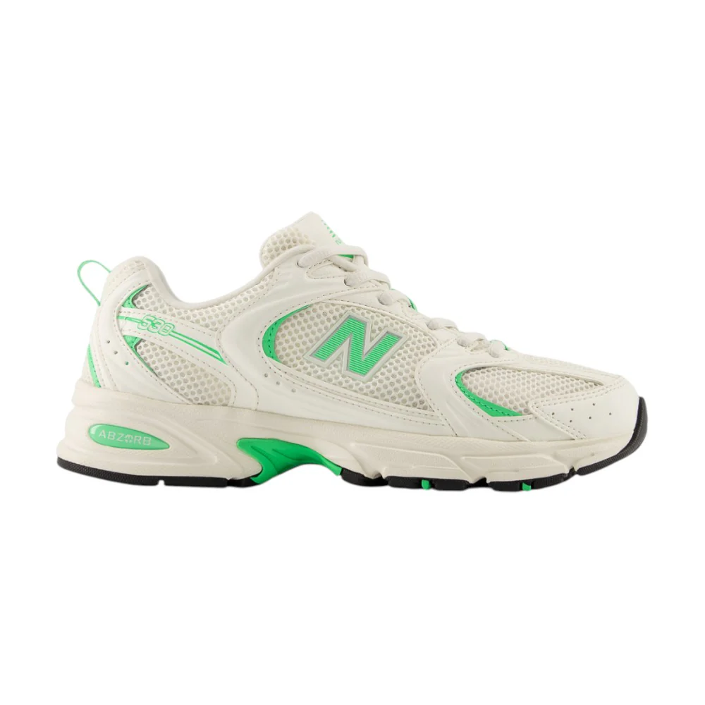 530 White Green Sneakers - Image 3