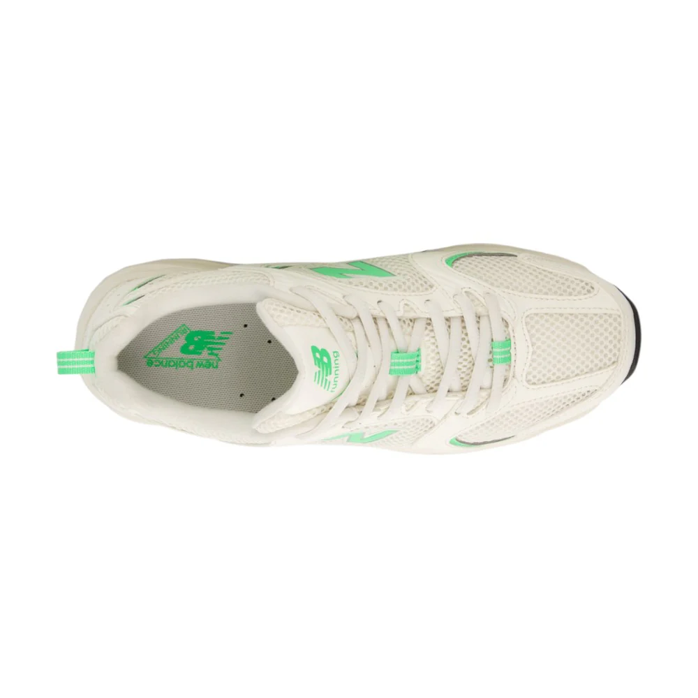 530 White Green Sneakers - Image 4