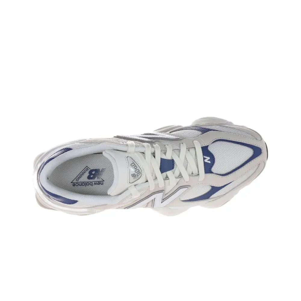 9060 White Blue Sneakers - Image 4