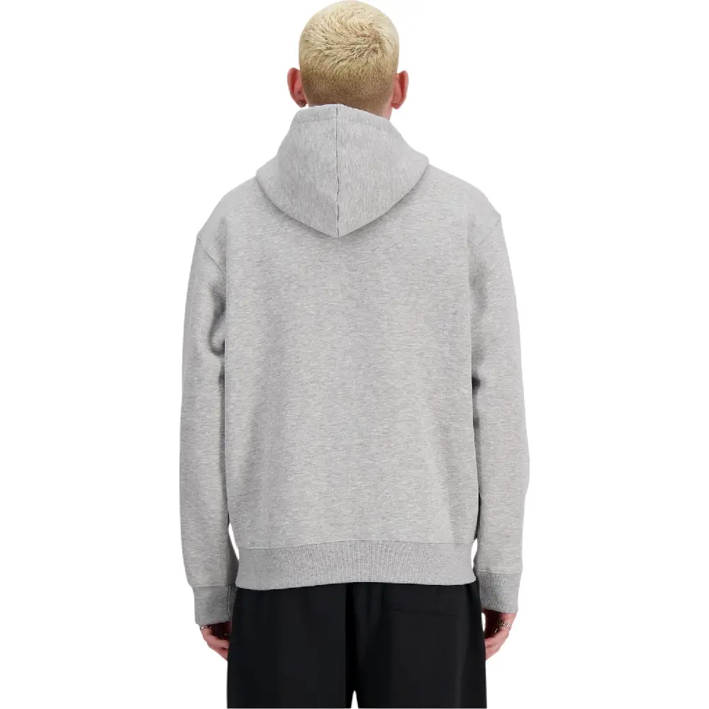 Small Logo French Terry Hoodie Grey - Image 2