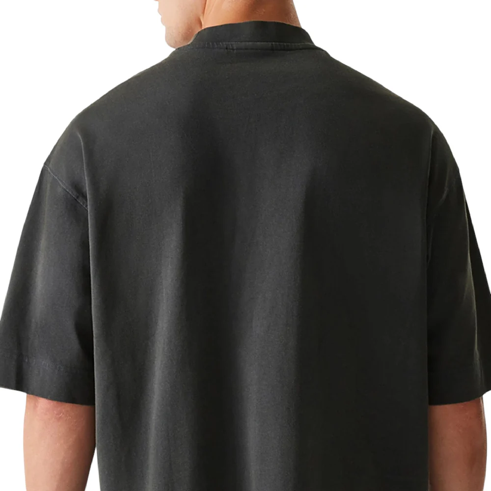 Chicago Bulls NBA Washed Grey Box T-Shirt - Image 4