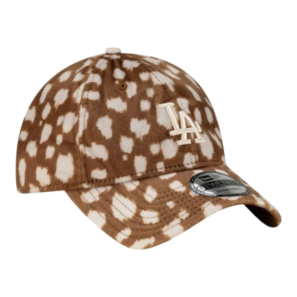 LA Dodgers Animal Print Dark Beige 9TWENTY Adjustable Cap - Image 2