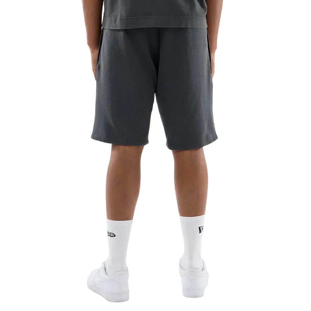 LA Dodgers MLB Washed Dark Grey Shorts - Image 2